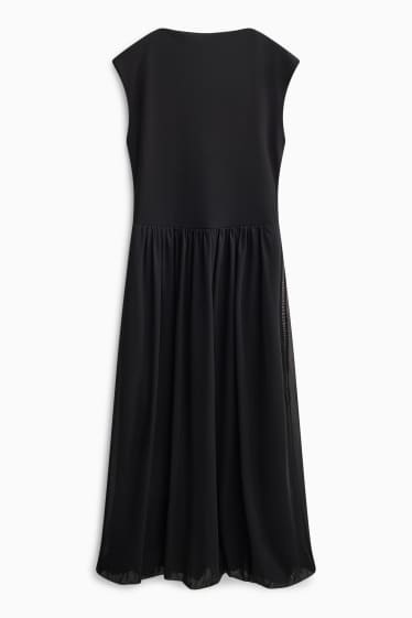 Dames - Jurk - straight fit - zwart