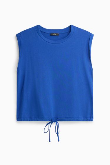 Femmes - T-shirt - regular fit - bleu