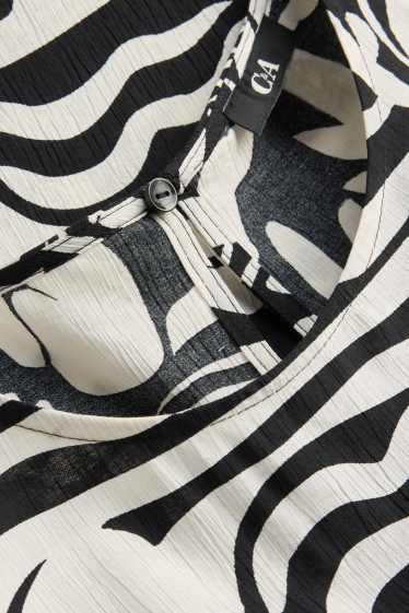 Donna - Camicia - nero / bianco