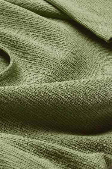 Mujer - Camiseta - con textura - verde