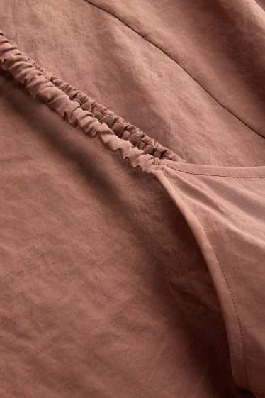 Women - Dress - light brown