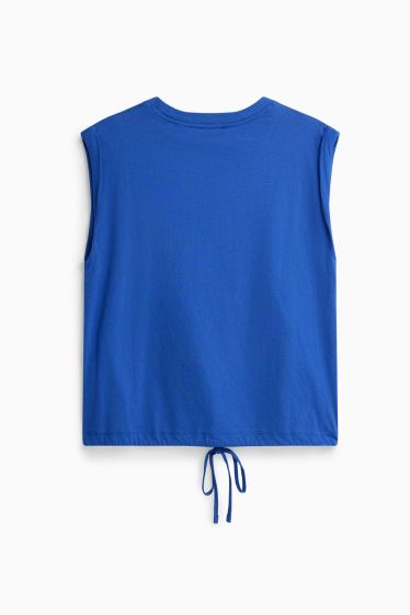 Femmes - T-shirt - regular fit - bleu