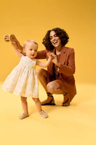 Miminka - dívky - Šaty pro miminka - bílá/růžová