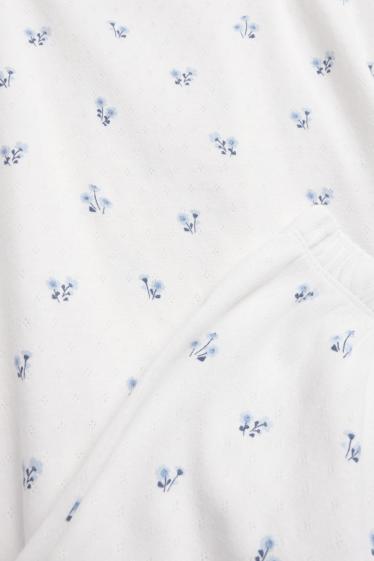 Nena - Pijama curt - blanc