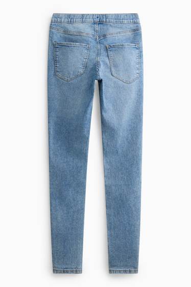 Dames - Jegging jeans - mid waist - jeanslichtblauw