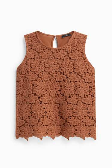 Femmes - Haut - marron clair