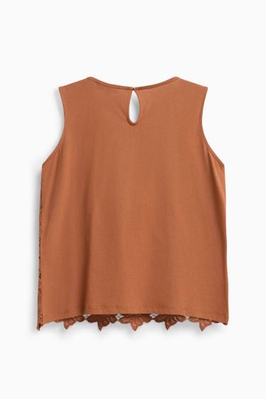 Femmes - Haut - marron clair