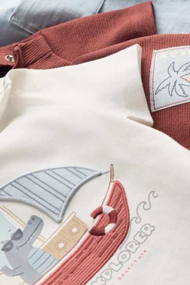 Bébés garçons - maillot de corps - blanc