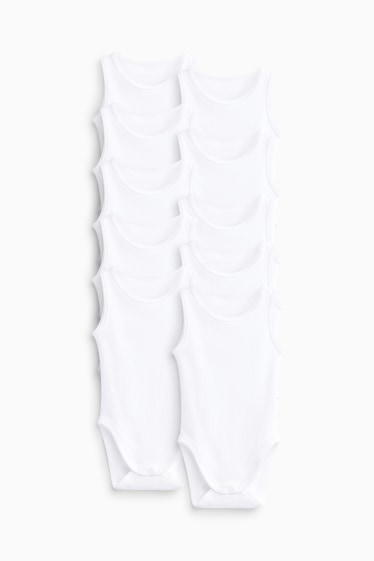 Unisexe - Bodies croisés bébé - blanc