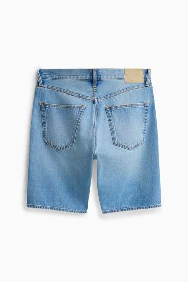 Herren - Jeans-Shorts - jeansblau
