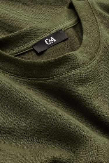 Damen - T-Shirt - Relaxed Fit - khaki