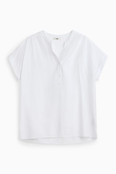 Damen - Bluse - weiss