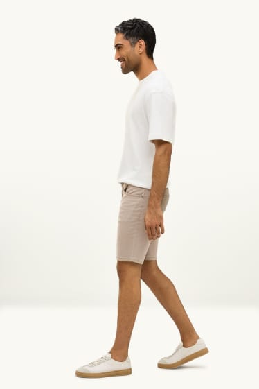 Herren - Jeans-Shorts - Flex - jeansbraun