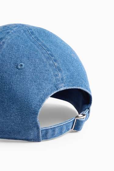 Damen - Jeans-Cap - jeansblau
