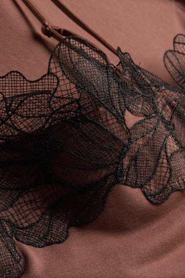 Dames - Topje - bruin