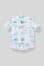 white / turquoise