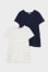 dark blue / creme white