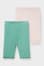 green / rose