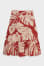 red / beige