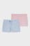 rose / light blue
