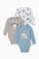 blauw