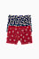 red / dark blue