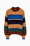 brown / blue