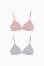 grijs / roze