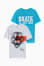bianco / azzurro
