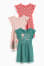 green / rose