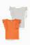 weiss / orange