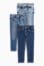 jeansblauw