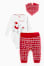 white / red