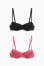 zwart / roze