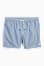 blauw / wit