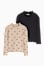 schwarz / beige