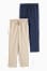 blau  / beige