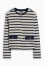 blau / beige