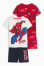 wit / rood
