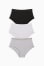 white / black