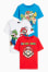 rood / blauw