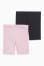 schwarz / rosa