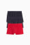 rot / blau