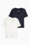 wit / blauw