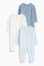 blauw / wit