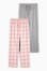 grijs / roze