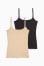 black / beige