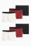 zwart / rood