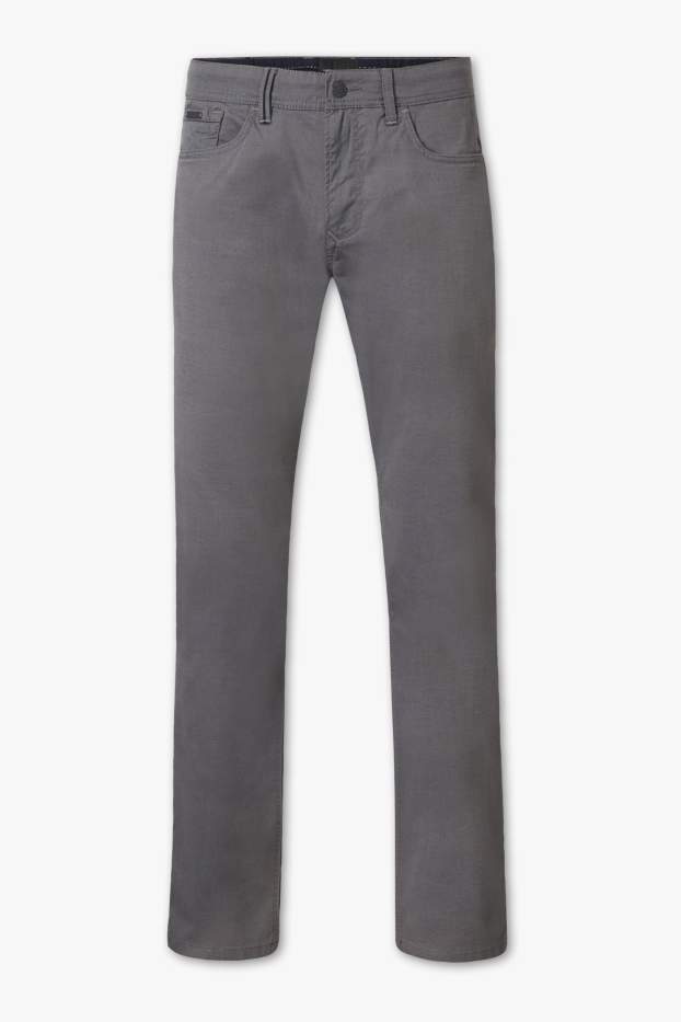 Herren - Hose - Regular Fit - dunkeljeansgrau