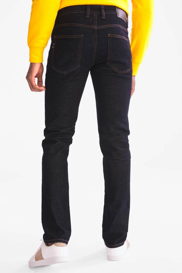 Herren - Slim Jeans - dunkeljeansblau